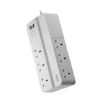 APC Essential SurgeArrest 6-Outlet Surge Protector | 230V, UK Plug | PM6-UK