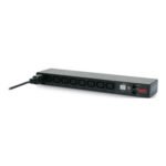 AP7921B | APC NetShelter Switched Rack PDU, 1U, 1PH, 3.7kW 230V 16A or 3.3kW 208V 16A, 8 C13 outlets, C20 cord